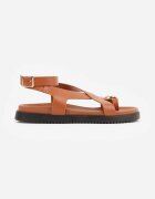 givana Sandale tip flip-flop cu barete încrucișate și detaliu pentru degetul mare Talima Maro
