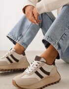 givana Sneakers cu platformă cu model geometric Tillia Maro