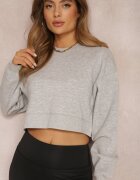 glo-story Bluză Gri Oversize Khadimat