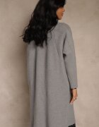glo-story Cardigan Deschis Casual Gri Felltusa