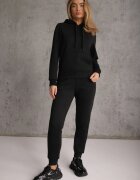 glo-story Pantaloni jogger casual de trening din bumbac cu căptușeală interioară Citria Negri