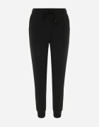glo-story Pantaloni jogger casual de trening din bumbac cu căptușeală interioară Citria Negri