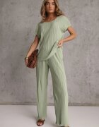glo-story Pantaloni Sedalia Verzi