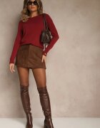 glo-story Pulover Tevra Bordo