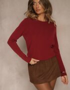 glo-story Pulover Tevra Bordo