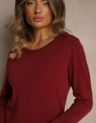 glo-story Pulover Tevra Bordo