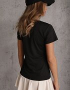glo-story T-shirt Rhethine Negru