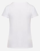 glo-story Tricou Alb din Linia Basic Apoxis