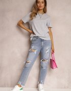 glo-story Tricou Gri deschis Errona