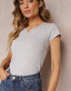 glo-story Tricou Gri deschis Petomeine
