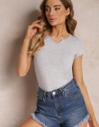 glo-story Tricou Gri deschis Petomeine