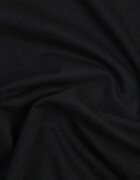 glo-story Tricou negru cu Mânecă Scurtă din Bumbac Neted Jaellora