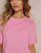 glo-story Tricou Roz deschis Cropped Oversize Brighta
