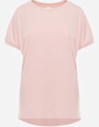 glo-story Tricou Roz Oversize cu croială prelungită Echinopa
