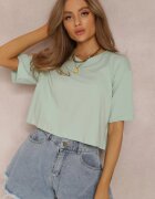 glo-story Tricou Verde mentă Phelista