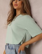 glo-story Tricou Verde mentă Phelista