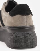 goodin Adidași Bej închis Din piele întoarsă Chunky pe Platformă Teslara