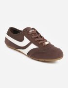 goodin Adidași Clasici Tenisi Maro din Piele întoarsă Naturală Talanashta
