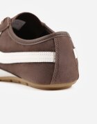 goodin Adidași Clasici Tenisi Maro din Piele întoarsă Naturală Talanashta