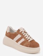 goodin Adidași Maro din Piele Întoarsă Chunky cu Platformă Teslara