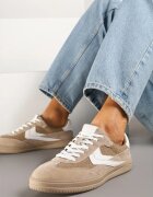 goodin Adidași Maro din Piele Naturală în Stilul Tenisilor Iconici Faloretia