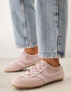 goodin Adidași-teniși Roz Clasici din piele întoarsă naturală Talanashta