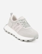 goodin Adidași Verde deschis cu platformă din piele întoarsă naturală cu perforații Zitrina