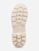 goodin Pantofi verzi din piele Mary Jane stil Chunky cu împletituri Morxina