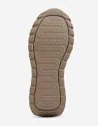 goodin Sneakers din piele cu două perechi de șireturi pe platformă Crocefissa Albi