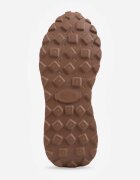 goodin Sneakers din piele întoarsă naturală pe platformă cu talpă profilată Eplia Maro închis