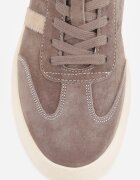 goodin Sneakers retro tip tenis pe platformă din piele întoarsă naturală Noanela Maro