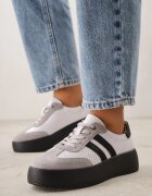 goodin Sneakers Urevla Alb cu gri