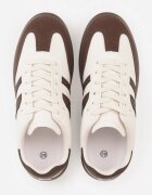 gowin Adidași Casual Bej-Maro pe talpă plată cu curele Jereria