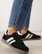 gowin Sneakers clasice tip teniși din piele naturală Azurra Negri