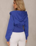 h&s Hanorac camonat navy cu glugă cu fermoar Vireapa