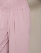 h&s Pantaloni Culottes Roz Talie Înaltă cu elastic în talie Lipadre