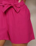 h&s Pantaloni scurți Fucsia Bermude Talie Înaltă cu Adaos de Bumbac cu Cordon în Talie Quisevia
