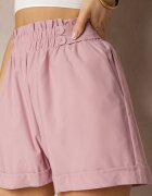 h&s Pantaloni scurți Roz închis Talie înaltă cu elastic în talie Kerpia