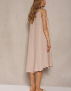 h&s Rochie bej basică cu croială evazată Mevolira