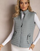 h&s Vestă Mentă cu matlasare clasică Catilla