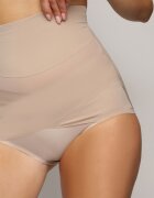 han Chiloți modelatori High Waist decorați cu cusături oblice Kikoneva Bej