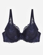 han Sutien Bleumarin Din dantelă în Stil Clasic Coralee