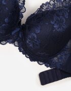 han Sutien Bleumarin Din dantelă în Stil Clasic Coralee