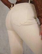 hello miss Blugi Bej deschis din bumbac în stil clasic Allivine