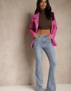 hello miss Jeans clasici albaștri Flare Regular Waist Neliovia