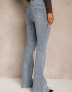 hello miss Jeans clasici albaștri Flare Regular Waist Neliovia