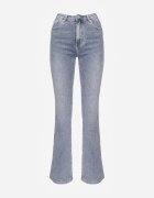 hello miss Jeans clasici albaștri Flare Regular Waist Neliovia
