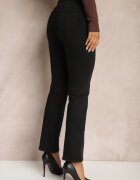 hello miss Jeans Negri Drepți cu Talie Înaltă Kathelia