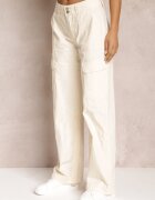 hello miss Pantaloni Bej Din Bumbac cu Elastic la Glezne Moye