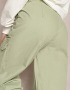 hello miss Pantaloni Verde de bumbac cu elastic la glezne Moye